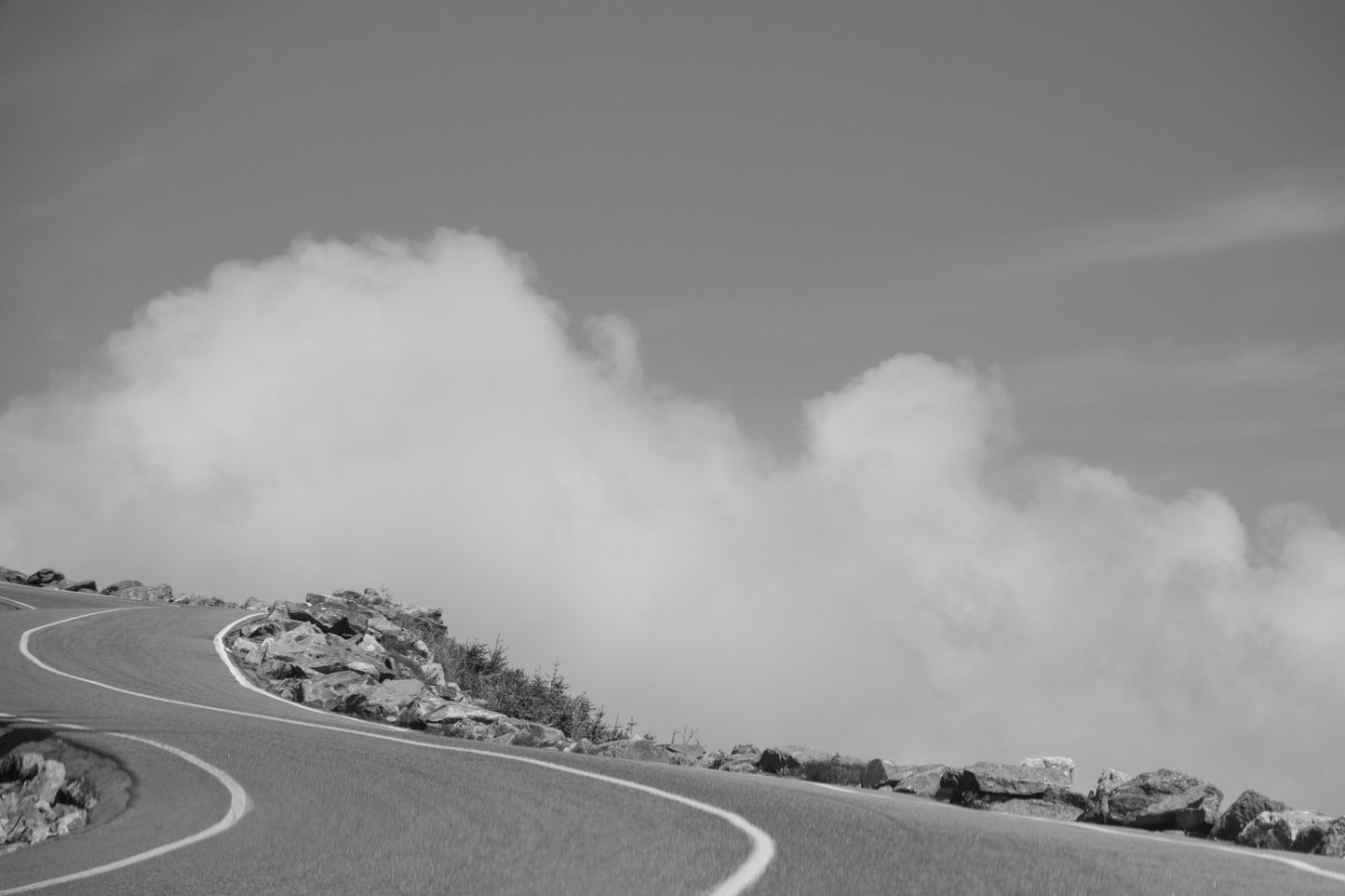 Road to the Clouds Print